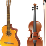 Hudobné nástroje III – príklady